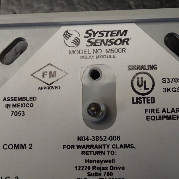 System Sensor M500R Relay Module for Fire Alarm - Picture 5 of 8